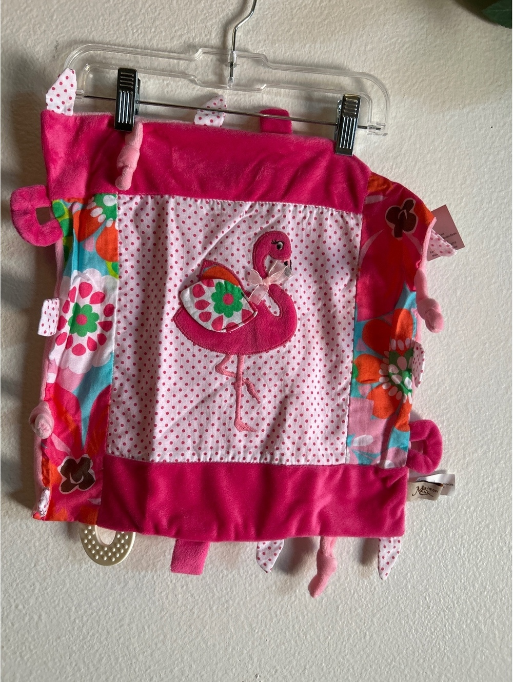 Maison Chic Fannie the Flamingo Multifunction Baby Blankie